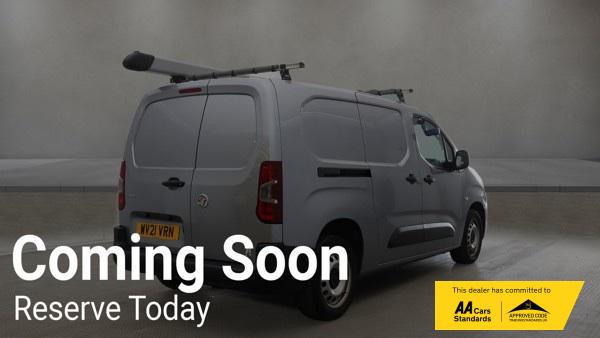 2021 Vauxhall Combo 1.5 Turbo D 2300 Edition Panel Van 4dr Diesel Manual L2 H1 Euro 6 (100 ps) - Thumbnail 4