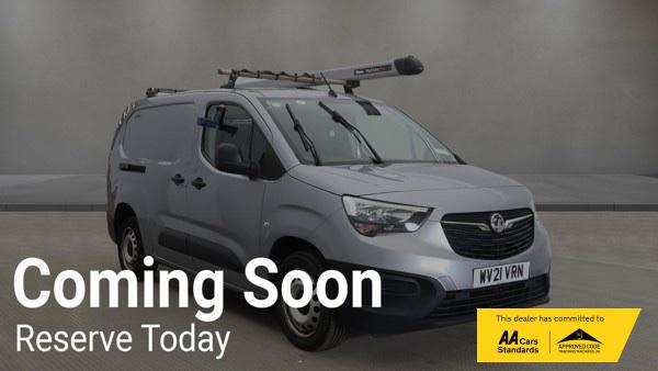 2021 Vauxhall Combo 1.5 Turbo D 2300 Edition Panel Van 4dr Diesel Manual L2 H1 Euro 6 (100 ps)