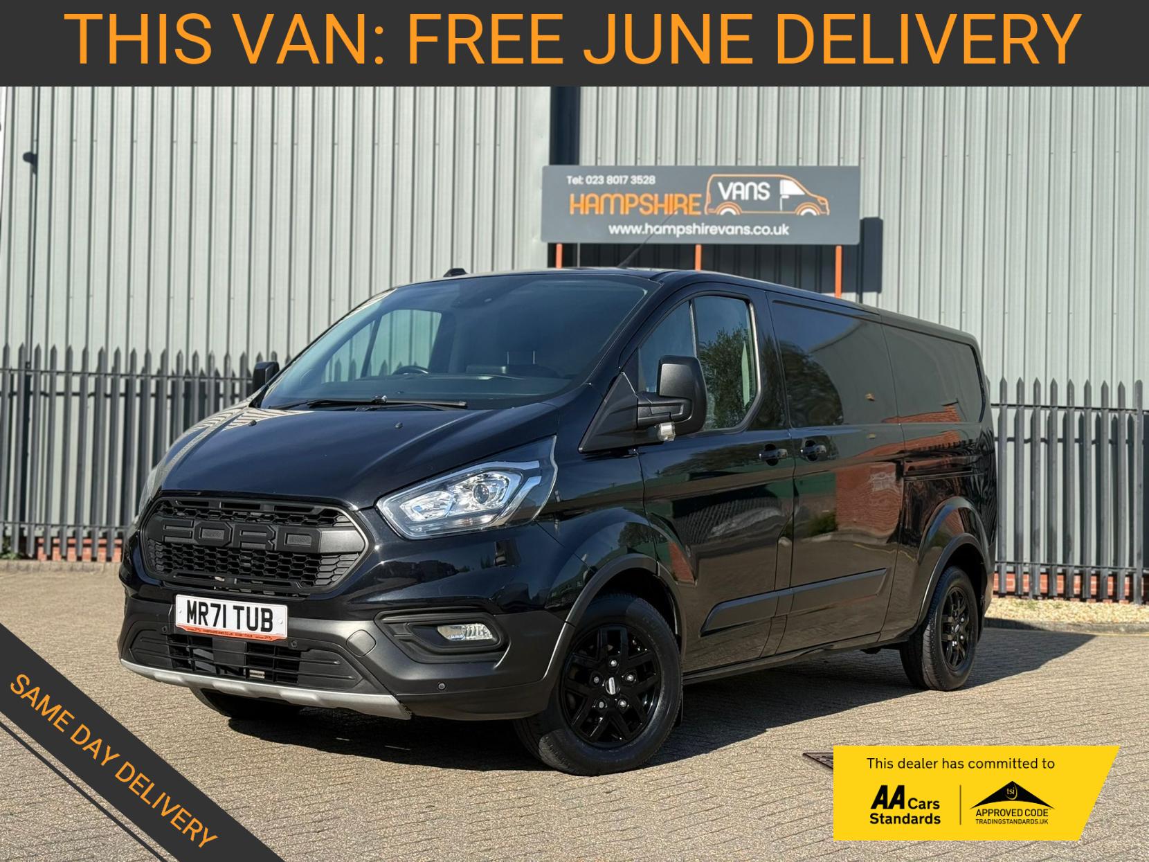 2021 Ford Transit Custom 2.0 300 EcoBlue Trail Panel Van 5dr Diesel Manual L2 H1 Euro 6 (s/s) (170 ps) - Thumbnail 2