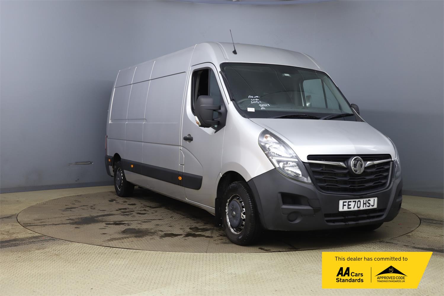 Vauxhall Movano 2.3 CDTi 3500 BiTurbo Edition Panel Van 5dr Diesel Manual FWD L3 H2 Euro 6 (135 ps)