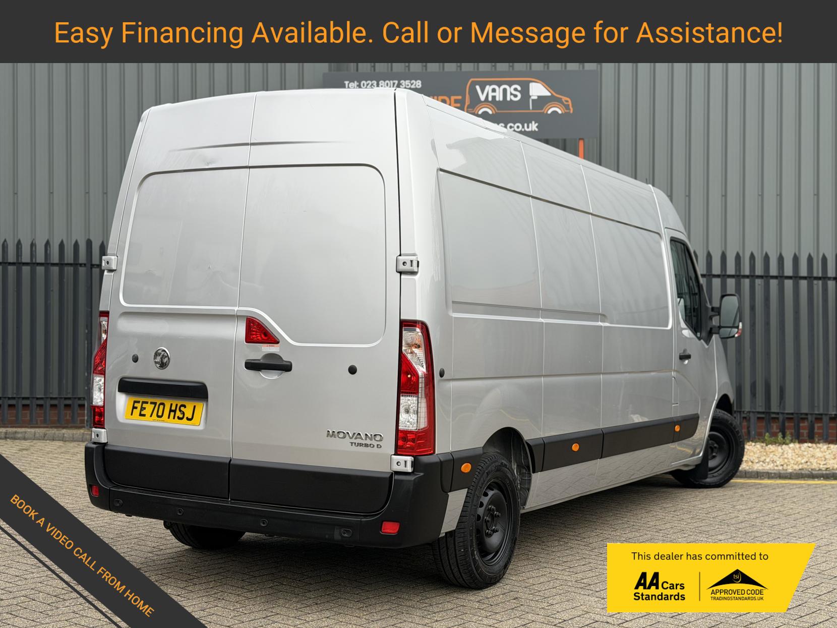 Vauxhall Movano 2.3 CDTi 3500 BiTurbo Edition Panel Van 5dr Diesel Manual FWD L3 H2 Euro 6 (135 ps)