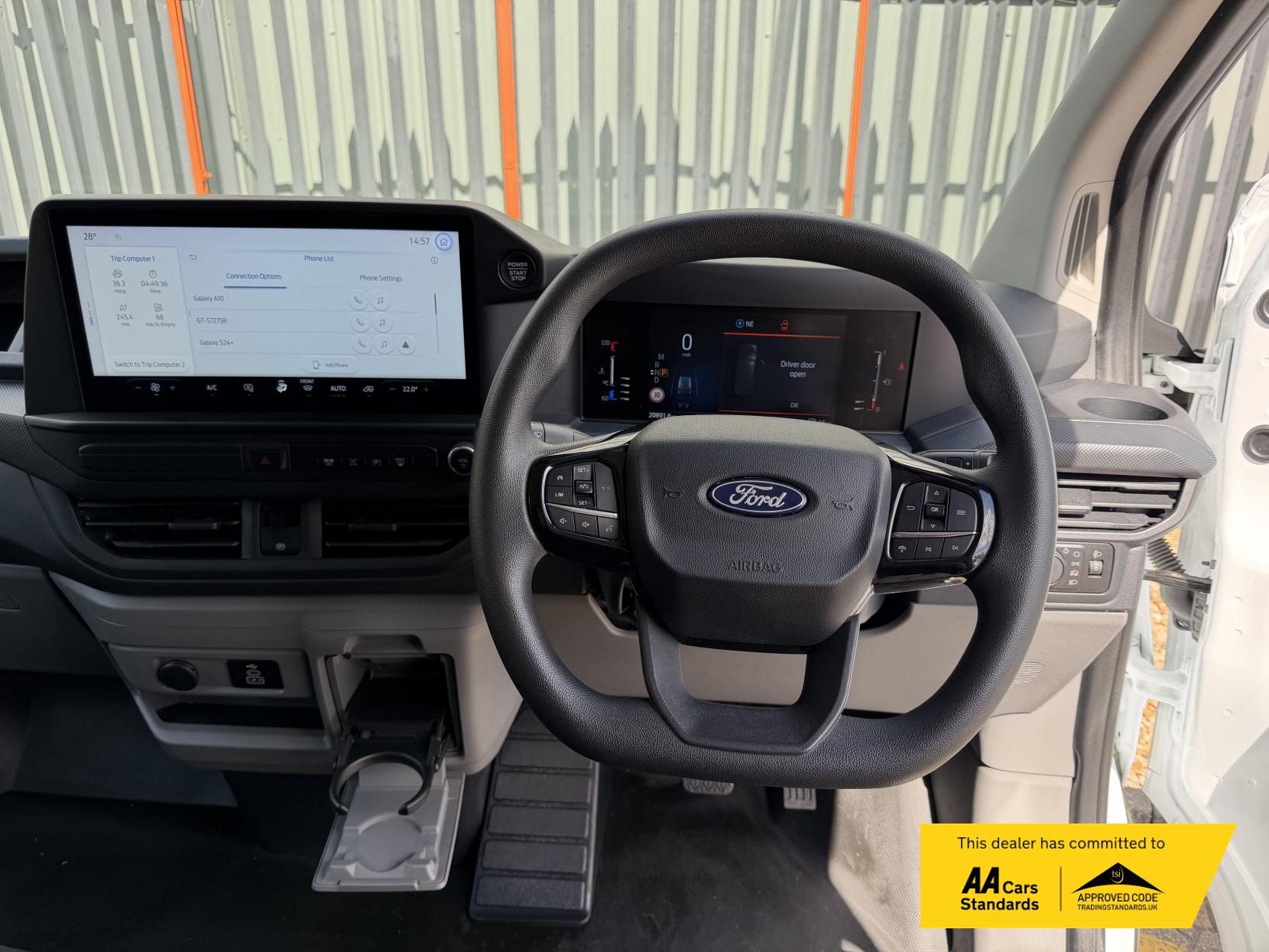 2024 Ford Transit Custom 2.0 300 EcoBlue Trend Panel Van 5dr Diesel Auto L1 H1 Euro 6 (s/s) (136 ps) - Thumbnail 36