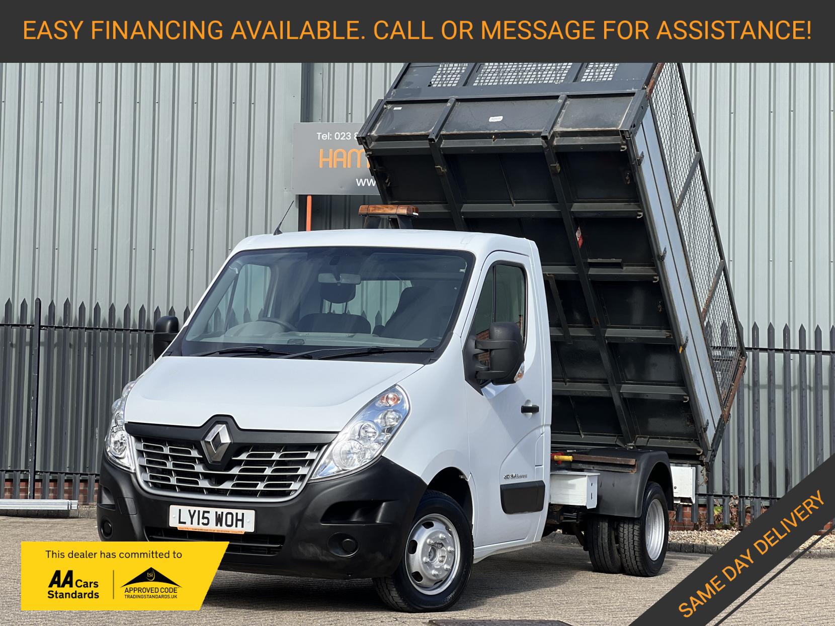 Renault Master 2.3 dCi 35 Business Tipper 2dr Diesel Manual RWD MWB Euro 5 (TRW) (125 ps)