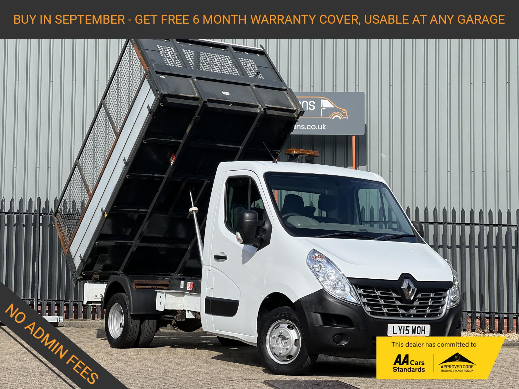 Renault Master 2.3 dCi 35 Business Tipper 2dr Diesel Manual RWD MWB Euro 5 (TRW) (125 ps)