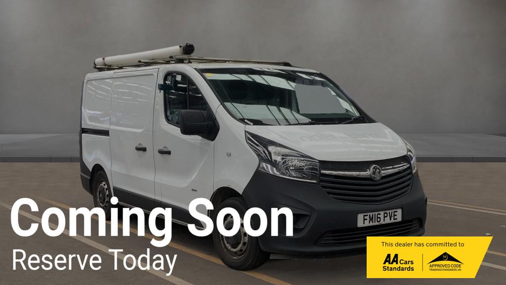 2016 Vauxhall Vivaro 1.6 CDTi 2900 ecoFLEX Panel Van 5dr Diesel Manual L1 H1 Euro 5 (s/s) (90 ps)