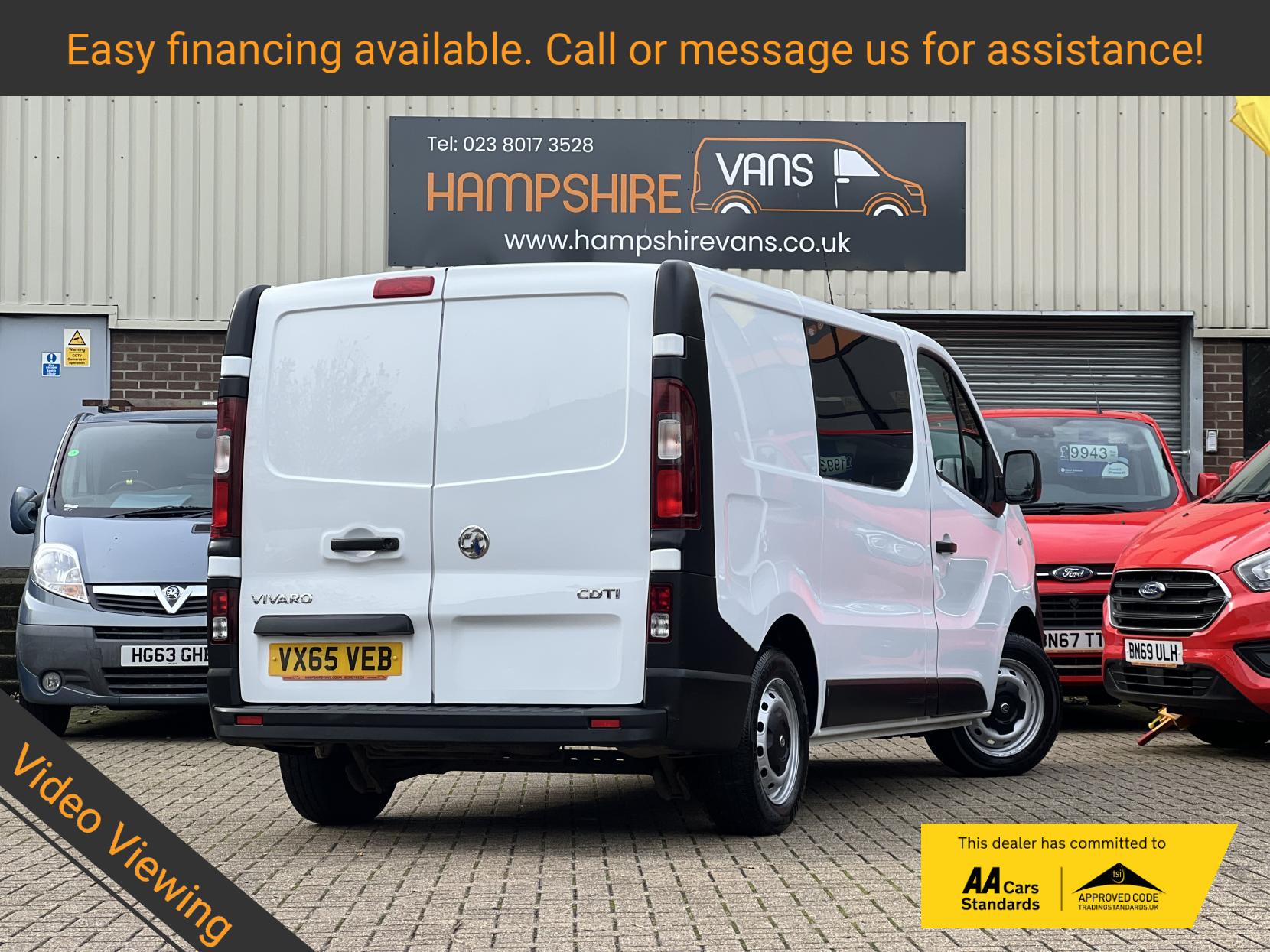 Vauxhall Vivaro 1.6 CDTi 2700 5dr Diesel Manual L1 H1 (170 g/km, 113 bhp)