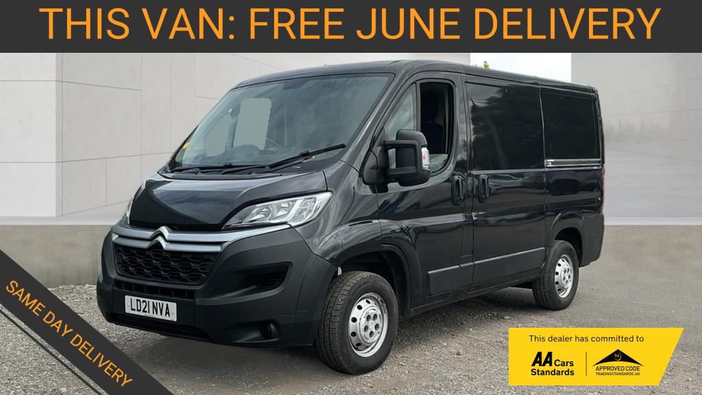 2021 Citroen Relay 2.2 BlueHDi 33 Enterprise Panel Van 5dr Diesel Manual L1 Euro 6 (s/s) (120 ps) - Thumbnail 2