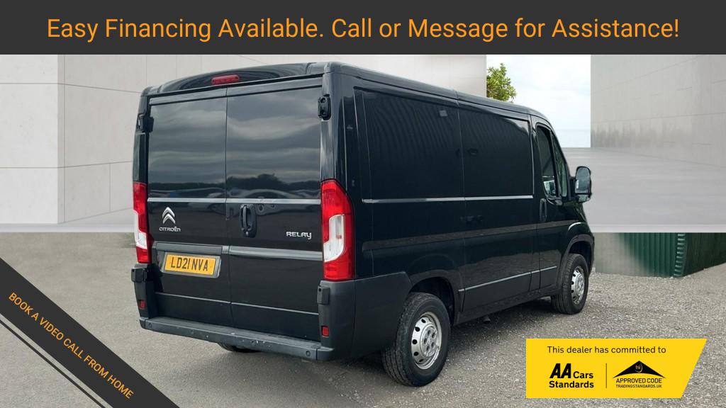 2021 Citroen Relay 2.2 BlueHDi 33 Enterprise Panel Van 5dr Diesel Manual L1 Euro 6 (s/s) (120 ps) - Thumbnail 3
