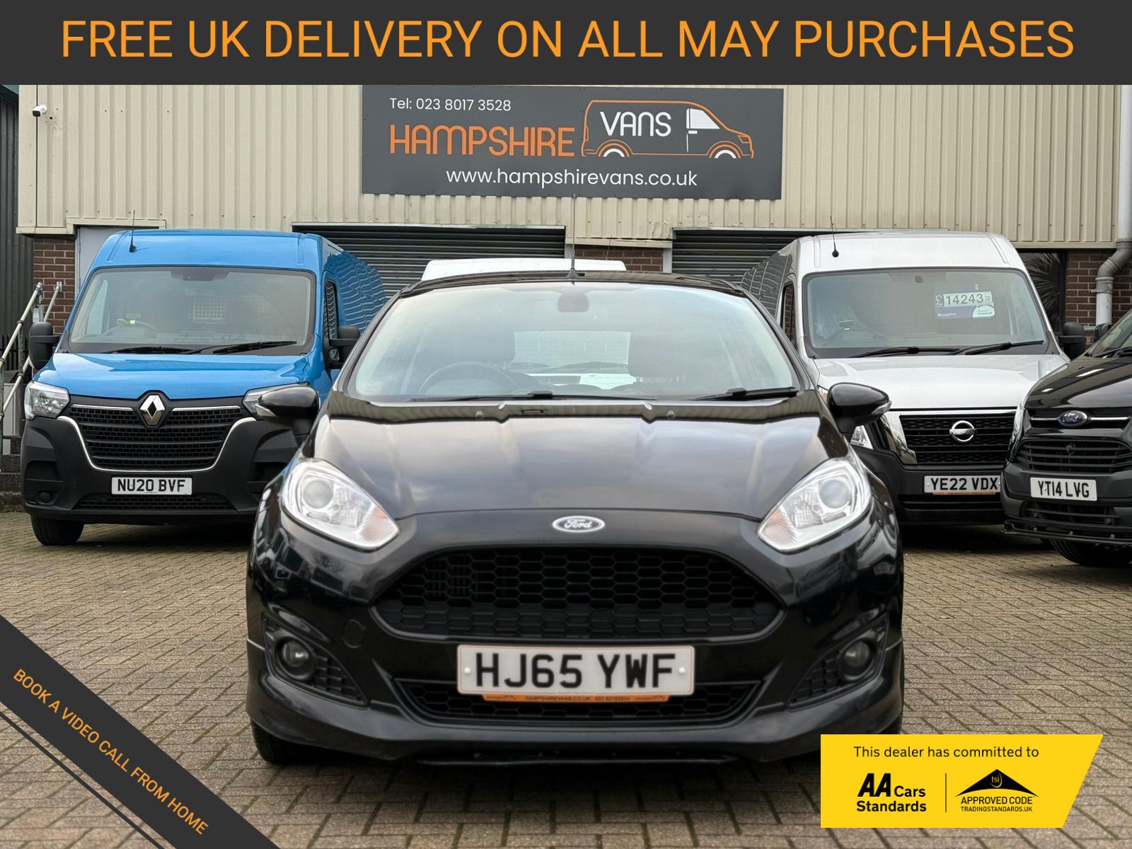 Ford Fiesta Van 1.5 TDCi Sport Panel Van 3dr Diesel Manual (94 g/km, 94 bhp)