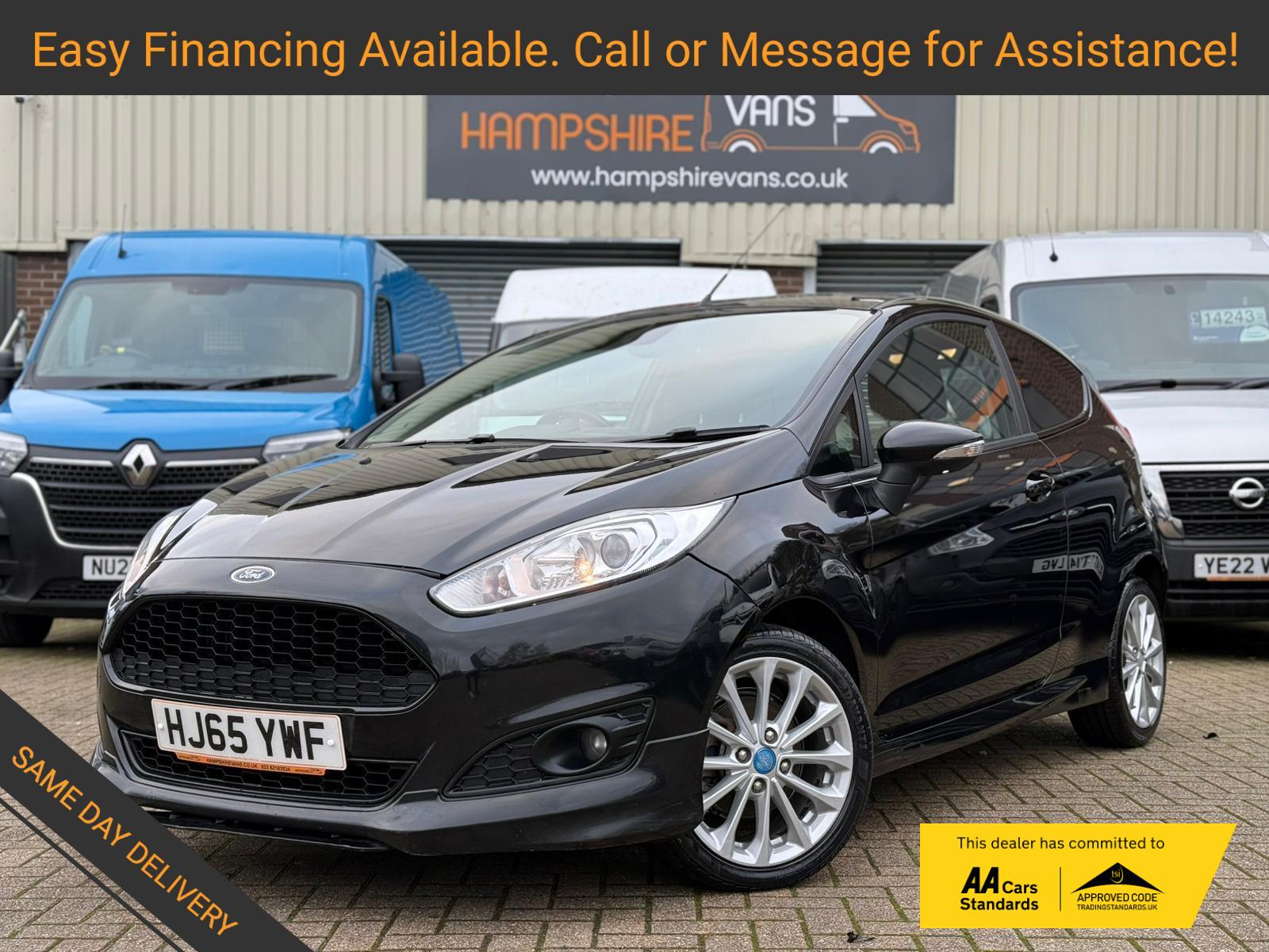 Ford Fiesta Van 1.5 TDCi Sport Panel Van 3dr Diesel Manual (94 g/km, 94 bhp)