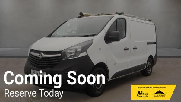 Vauxhall Vivaro 1.6 CDTi 2900 ecoFLEX Panel Van 5dr Diesel Manual L1 H1 Euro 5 (s/s) (90 ps)