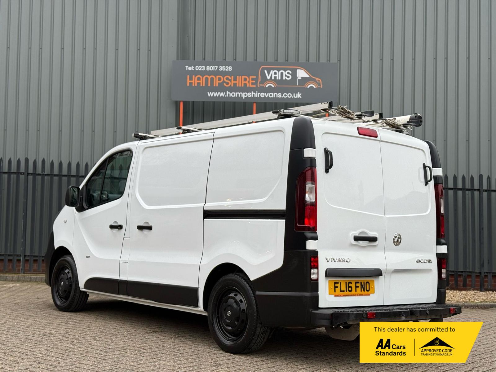 Vauxhall Vivaro 1.6 CDTi 2900 ecoFLEX Panel Van 5dr Diesel Manual L1 H1 Euro 5 (s/s) (90 ps)