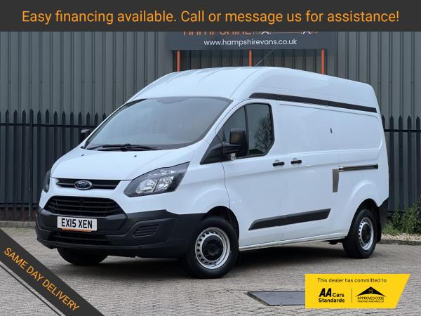 Ford Transit Custom 2.2 TDCi 310 ECOnetic Panel Van 5dr Diesel Manual L2 H1 (166 g/km, 98 bhp)