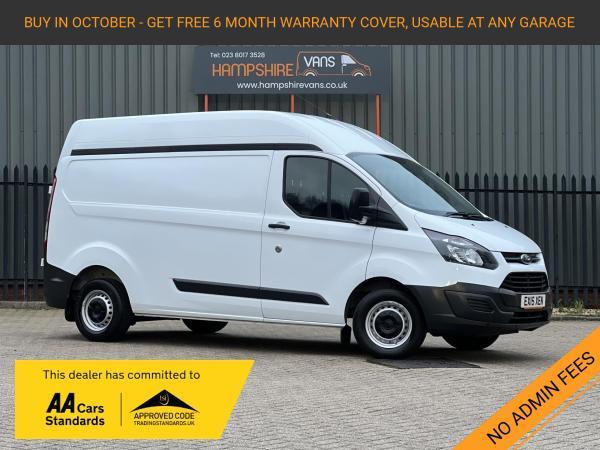 Ford Transit Custom 2.2 TDCi 310 ECOnetic Panel Van 5dr Diesel Manual L2 H1 (166 g/km, 98 bhp)