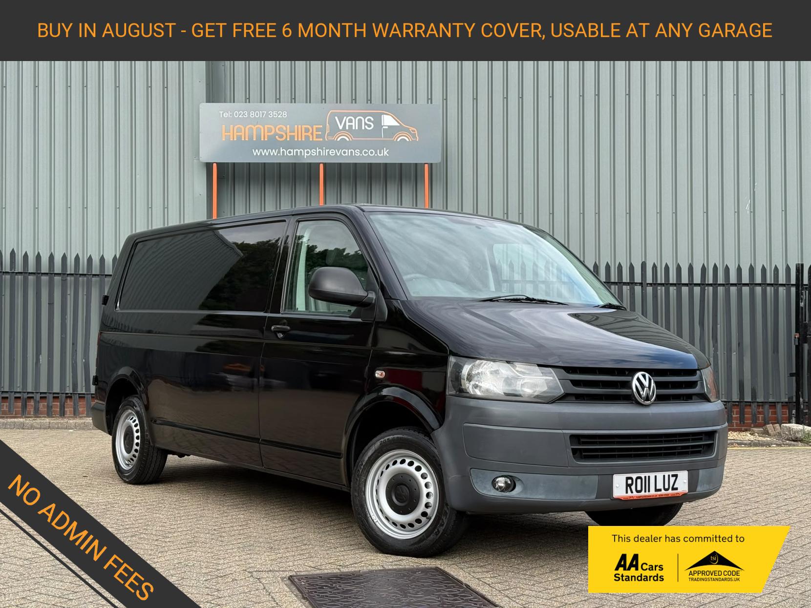 2011 Volkswagen Transporter 2.0 TDI T30 Panel Van 4dr Diesel Manual L3 H1 (203 g/km, 138 bhp) - Image 1