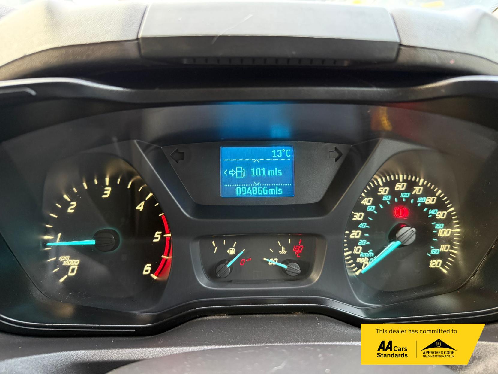 Ford Transit Custom 2.2 TDCi 310 ECOnetic Panel Van 5dr Diesel Manual L1 H1 (162 g/km, 98 bhp)