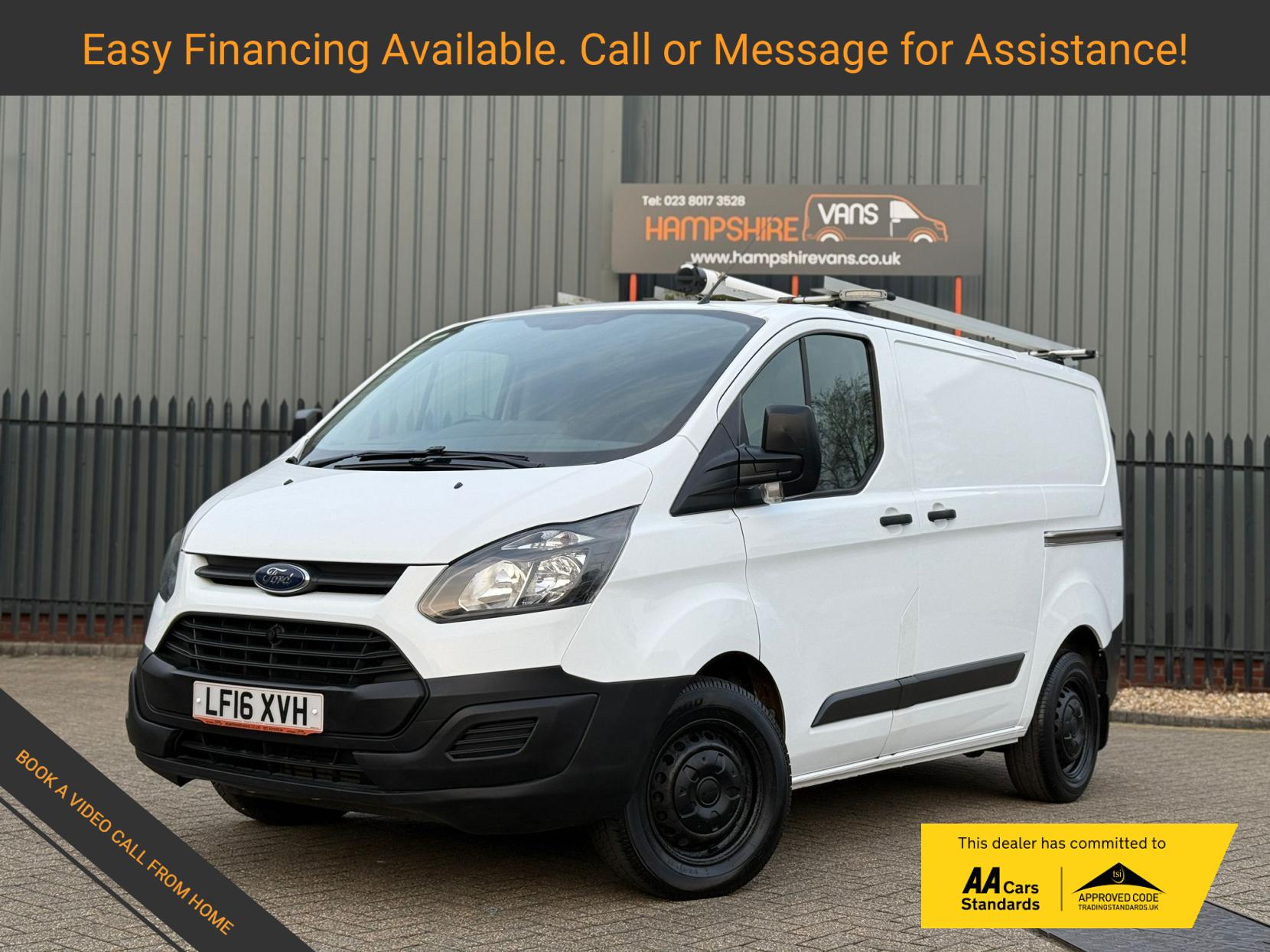 Ford Transit Custom 2.2 TDCi 310 ECOnetic Panel Van 5dr Diesel Manual L1 H1 (162 g/km, 98 bhp)