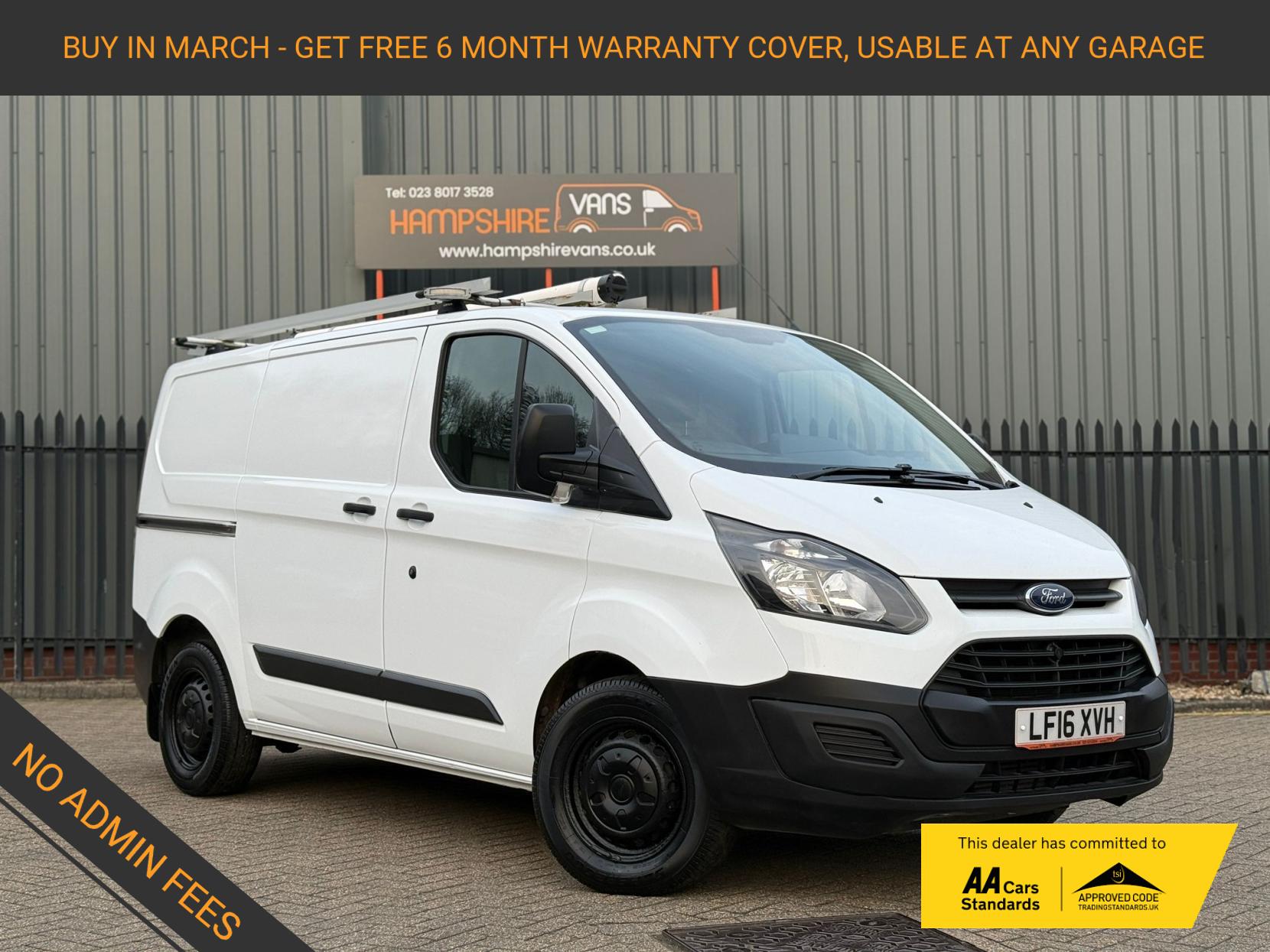 Ford Transit Custom 2.2 TDCi 310 ECOnetic Panel Van 5dr Diesel Manual L1 H1 (162 g/km, 98 bhp)