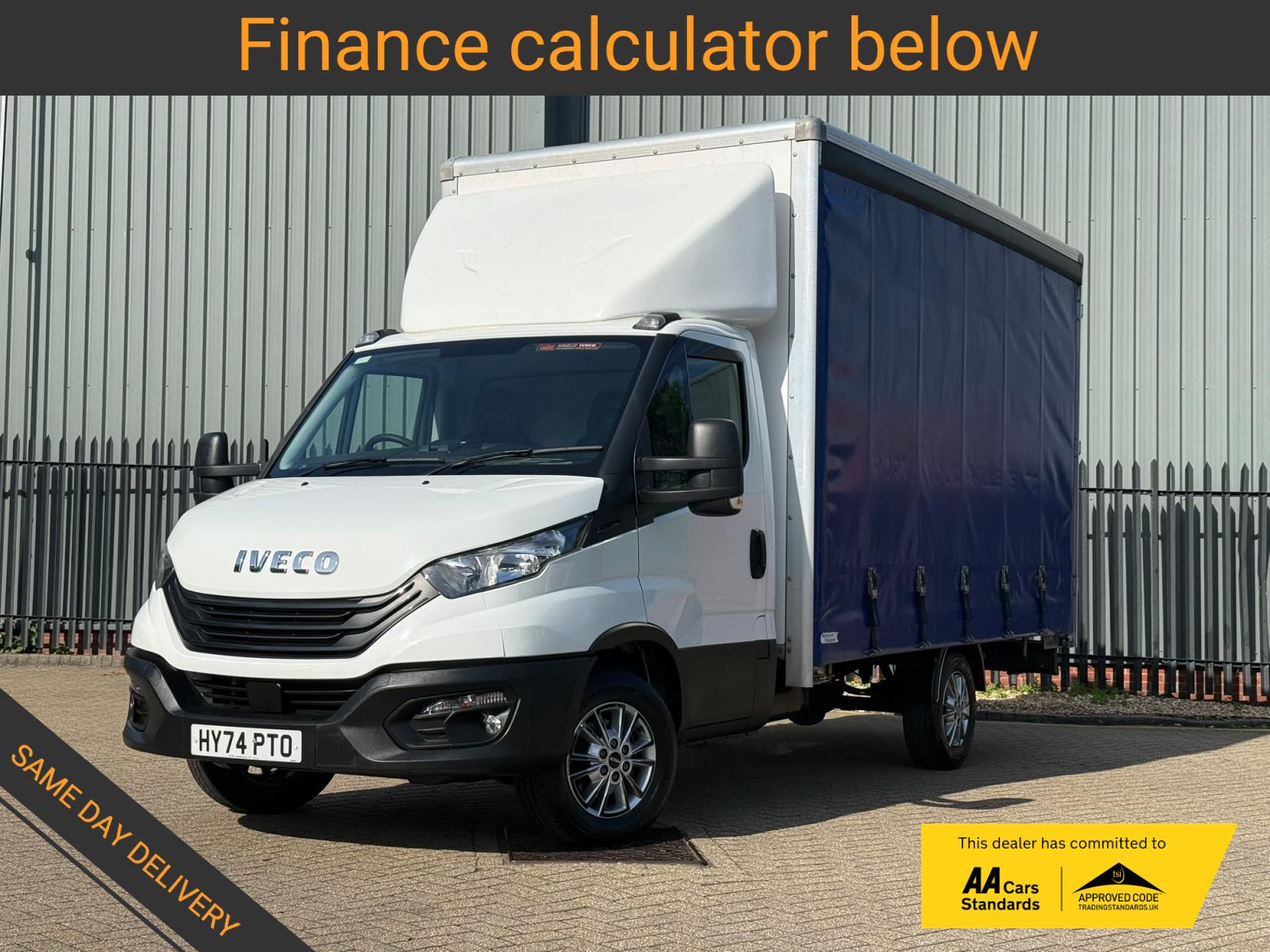 2025 Iveco Daily 2.3D HPI 14V 35S 3450 Curtain Side Luton 2dr Diesel Manual Euro 6 (136 ps) - Thumbnail 2