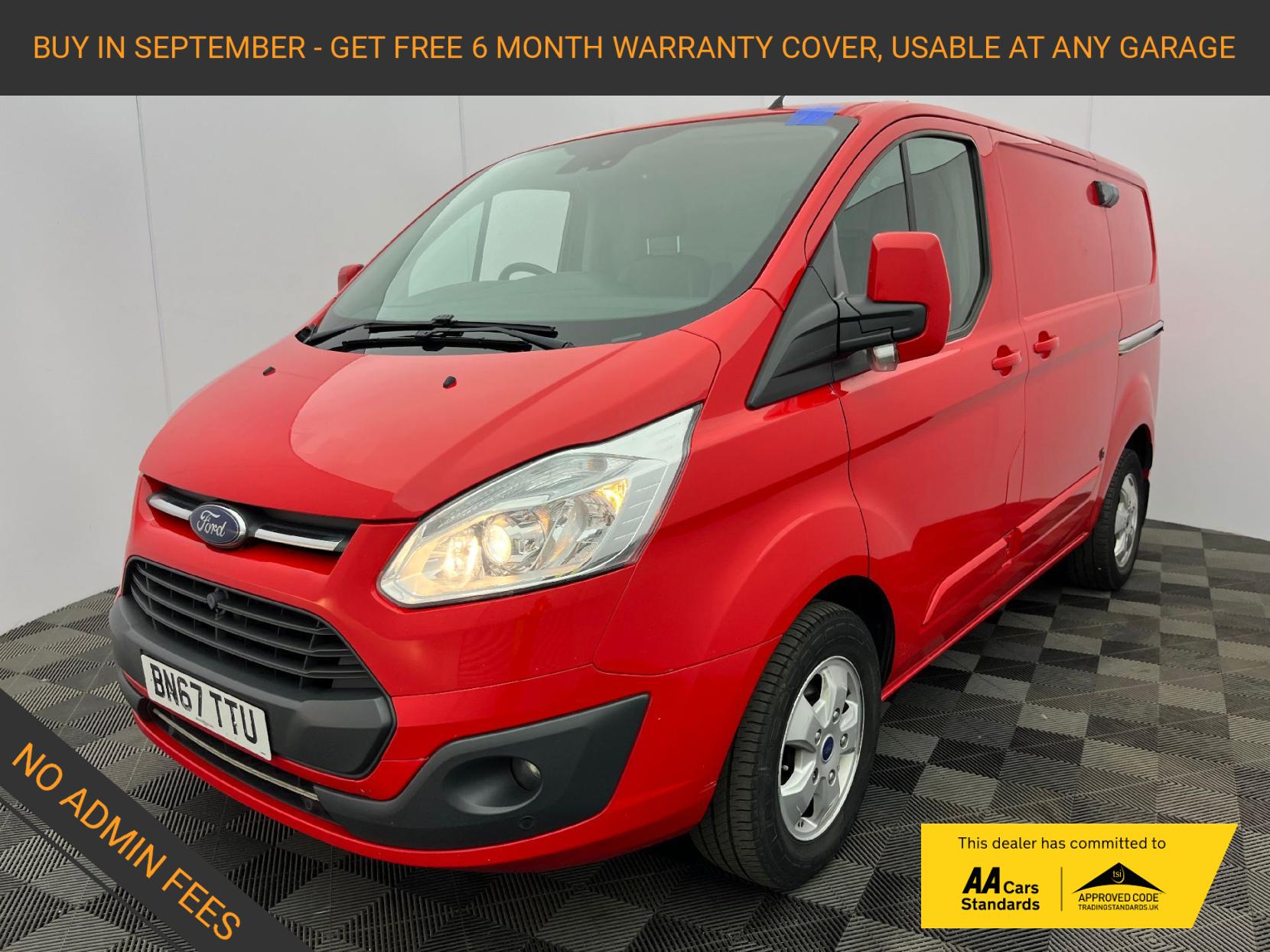 Ford Transit Custom 2.0 TDCi 290 Limited Panel Van 5dr Diesel Manual L2 H1 (157 g/km, 128 bhp)