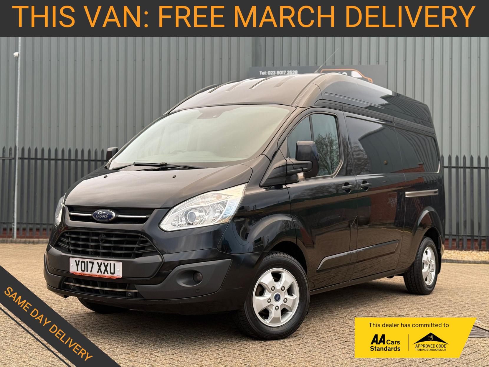 Ford Transit Custom 2.0 TDCi 290 Limited Panel Van 5dr Diesel Manual L2 H2 (157 g/km, 128 bhp)
