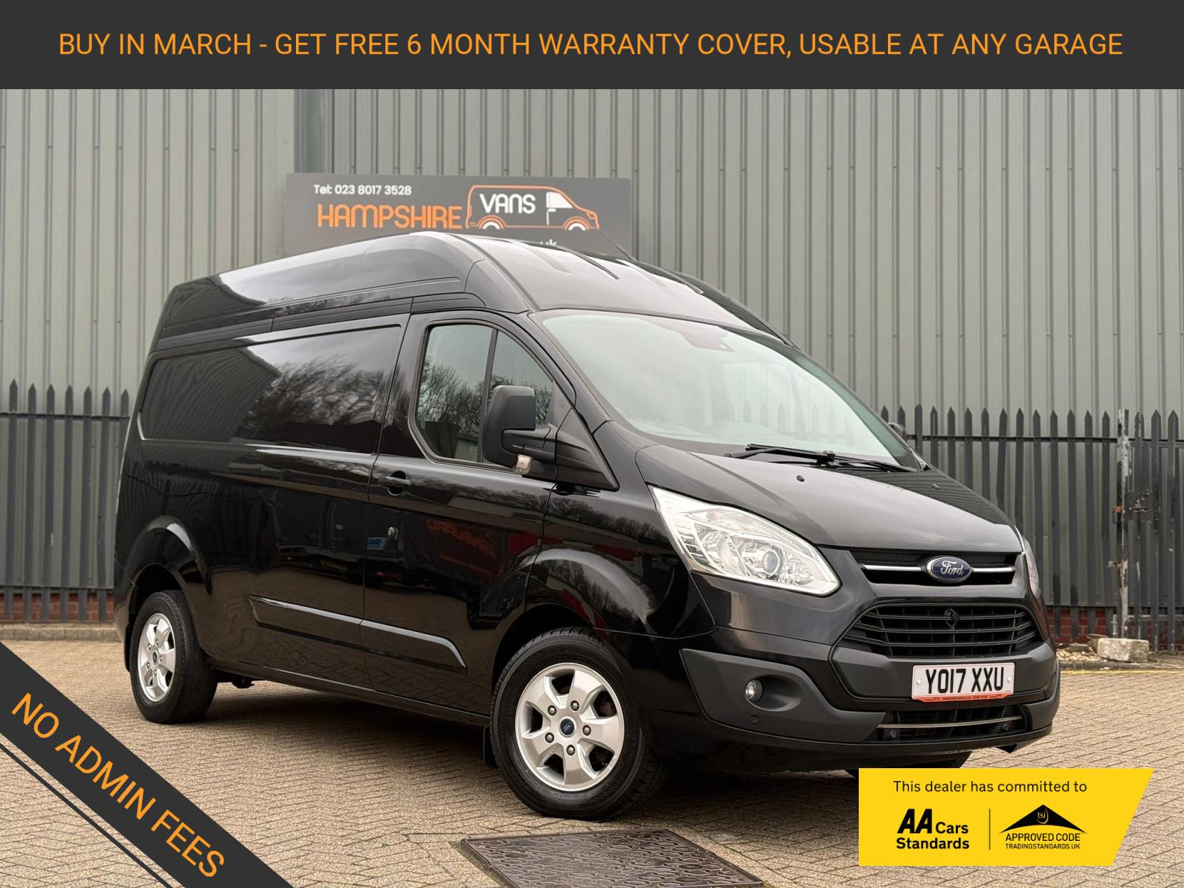 Ford Transit Custom 2.0 TDCi 290 Limited Panel Van 5dr Diesel Manual L2 H2 (157 g/km, 128 bhp)