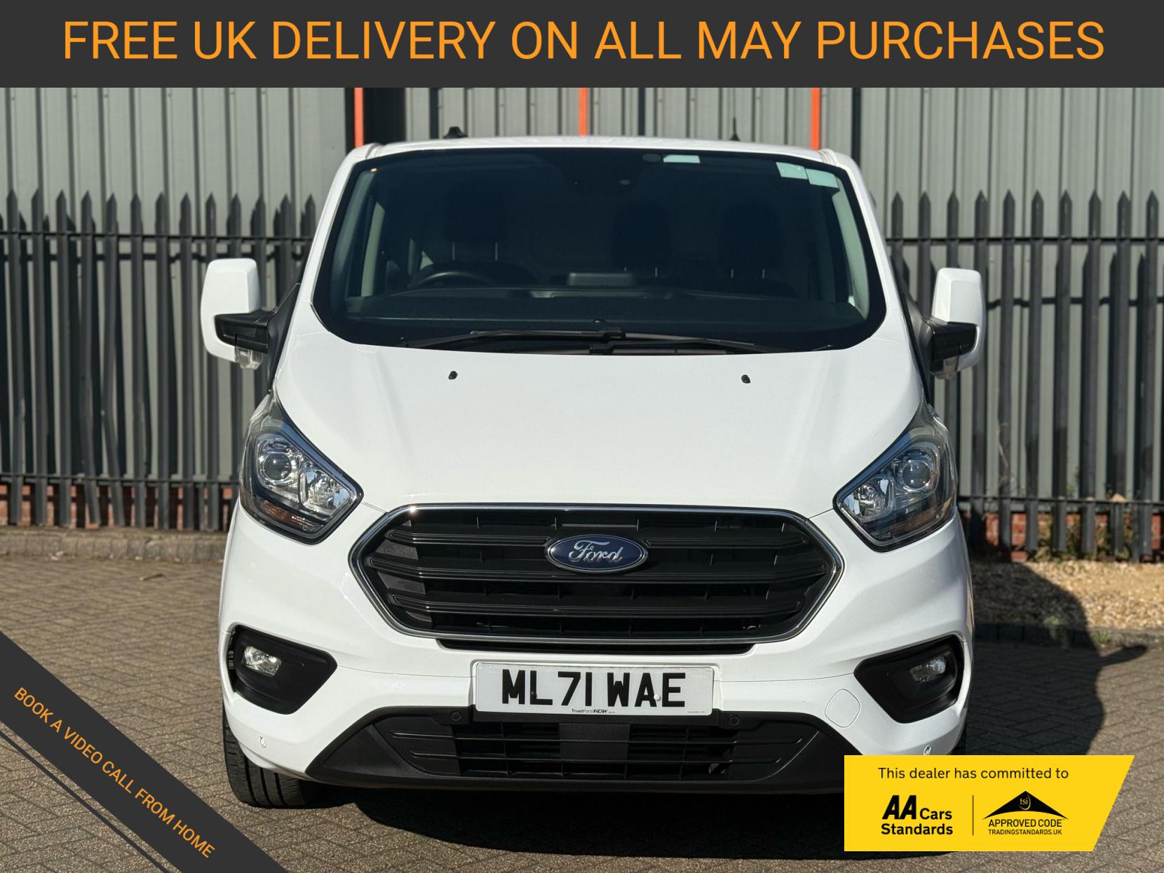 Ford Transit Custom 2.0 300 EcoBlue Limited Panel Van 5dr Diesel Auto L1 H1 Euro 6 (s/s) (130 ps)