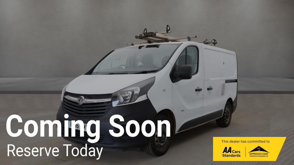 Vauxhall Vivaro 1.6 CDTi 2900 BiTurbo ecoFLEX Panel Van 5dr Diesel Manual L1 H1 Euro 5 (s/s) (120 ps)