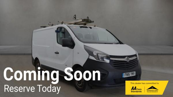 Vauxhall Vivaro 1.6 CDTi 2900 BiTurbo ecoFLEX Panel Van 5dr Diesel Manual L1 H1 Euro 5 (s/s) (120 ps)