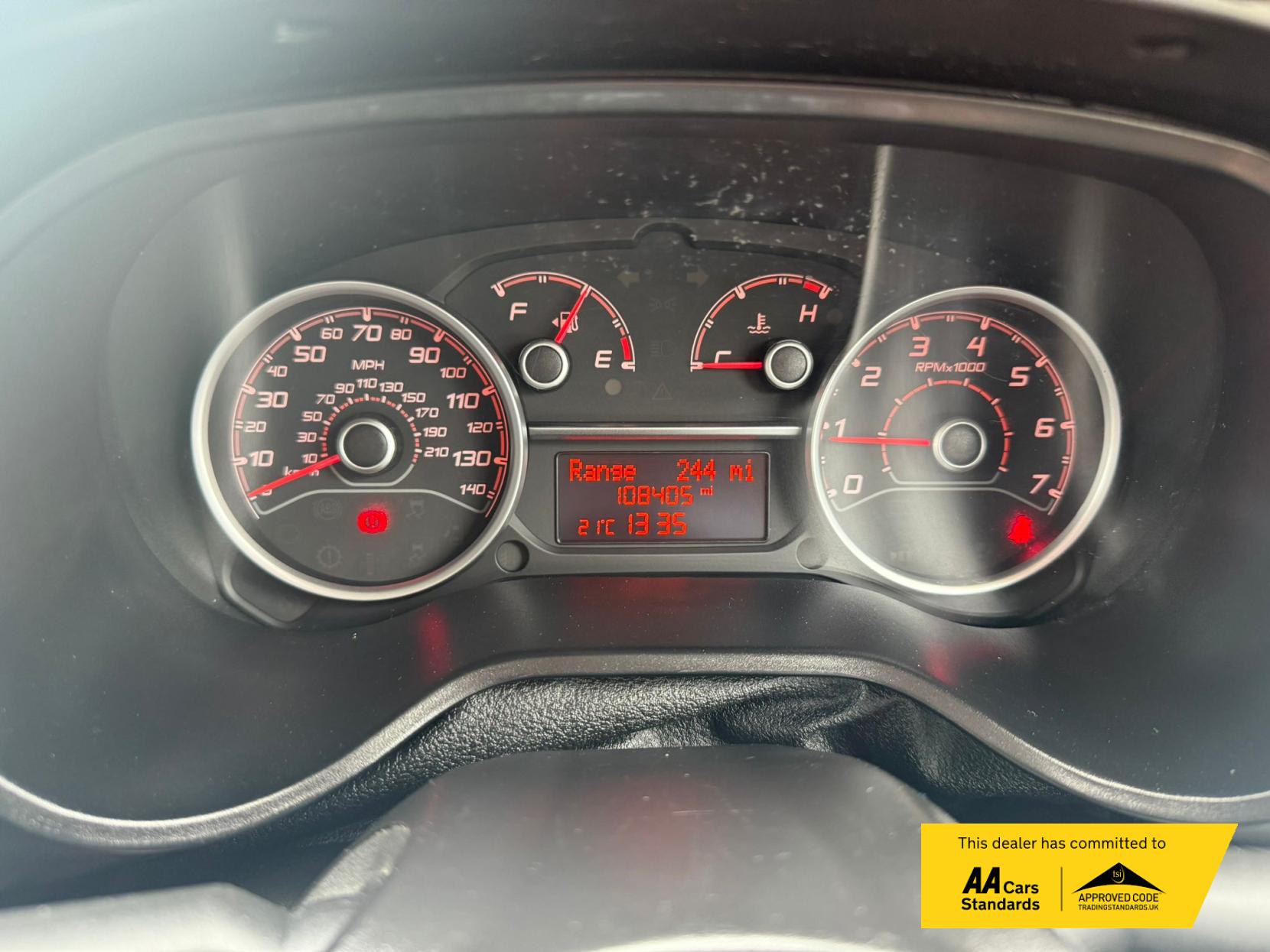 Fiat Doblo 1.6 MultijetII Tecnico Panel Van 4dr Diesel Manual L1 H1 Euro 6 (s/s) (90 bhp)