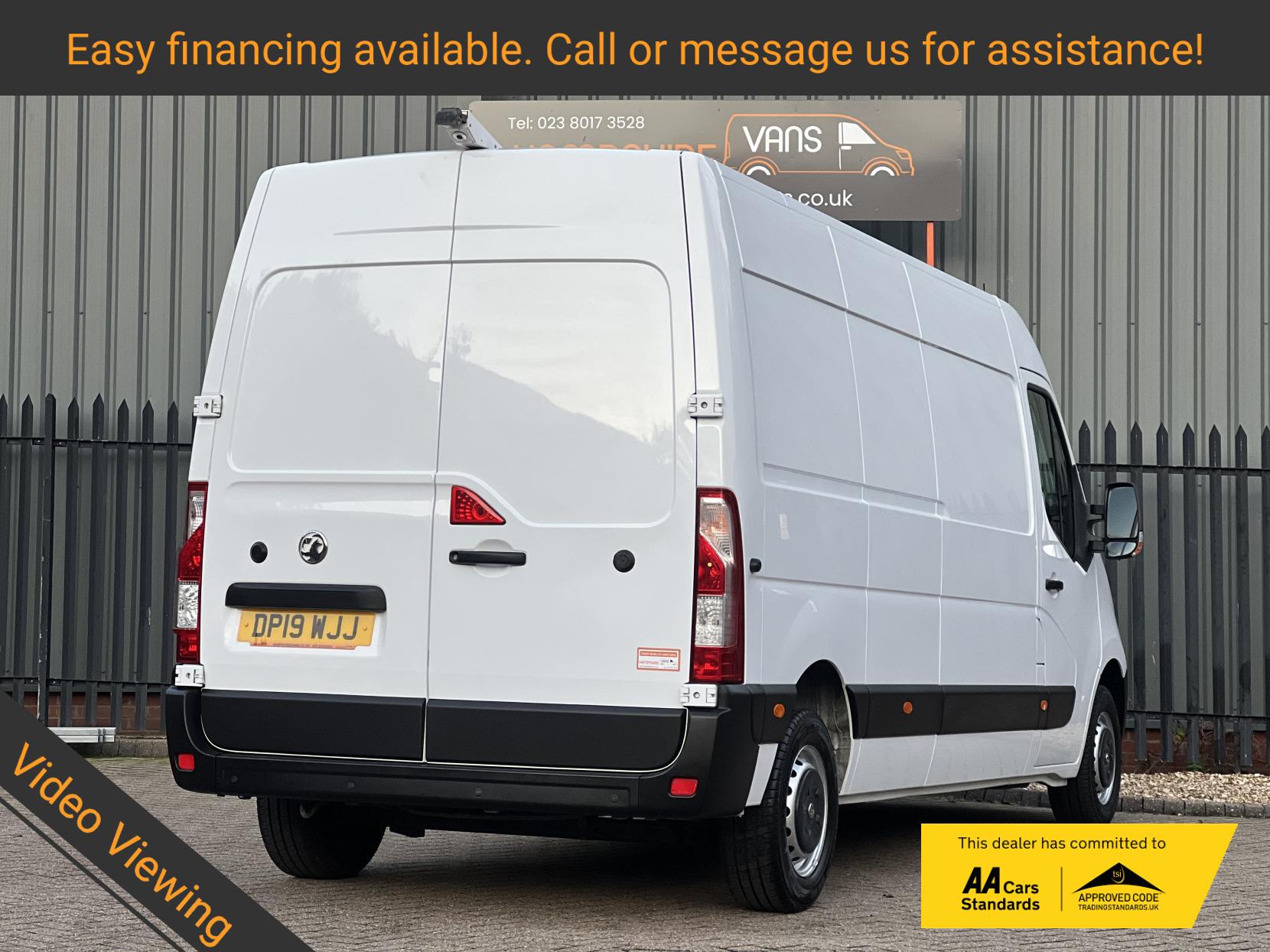 Vauxhall Movano 2.3 CDTi 3500 Panel Van 5dr Diesel Manual FWD L3 H2 Euro 6 (130 ps)