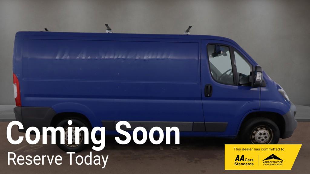 Peugeot Boxer 2.2 HDi 333 Panel Van 5dr Diesel Manual L2 H1 Euro 5 (130 ps)