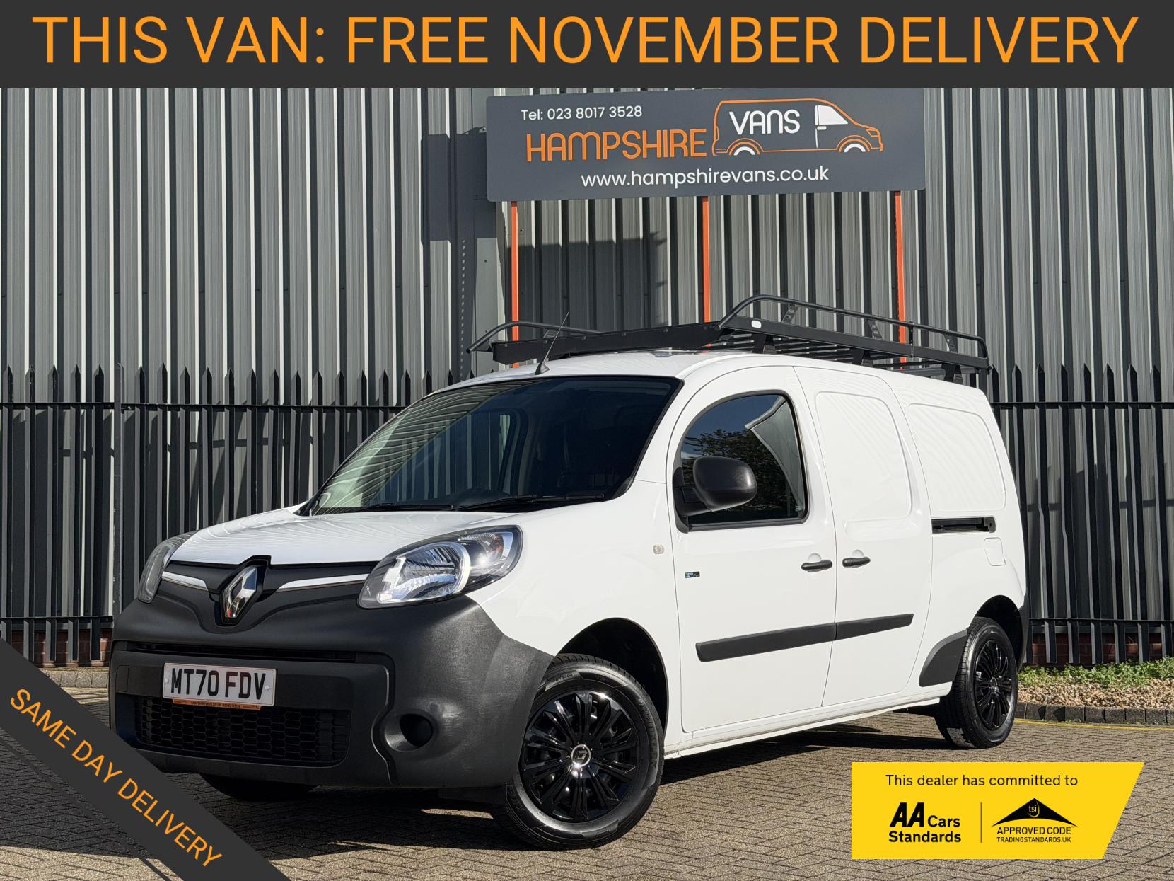 Renault Kangoo Maxi ZE LL21 33kWh Business Panel Van 4dr Electric Auto L3 H1 (i) (60 ps)