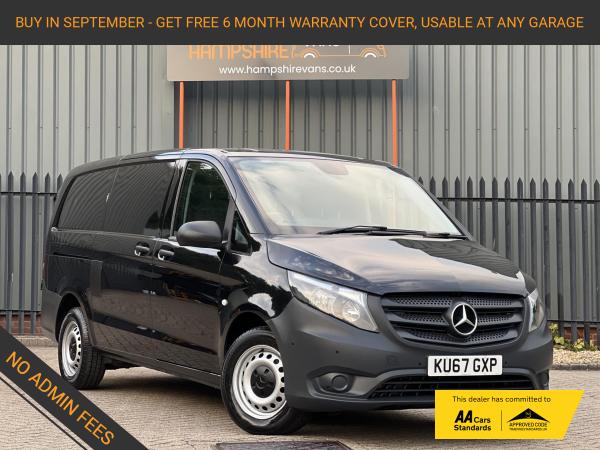 Mercedes-Benz Vito 2.1 116 CDI BlueTEC Panel Van 6dr Diesel Manual RWD L2 Euro 6 (s/s) (163 ps)