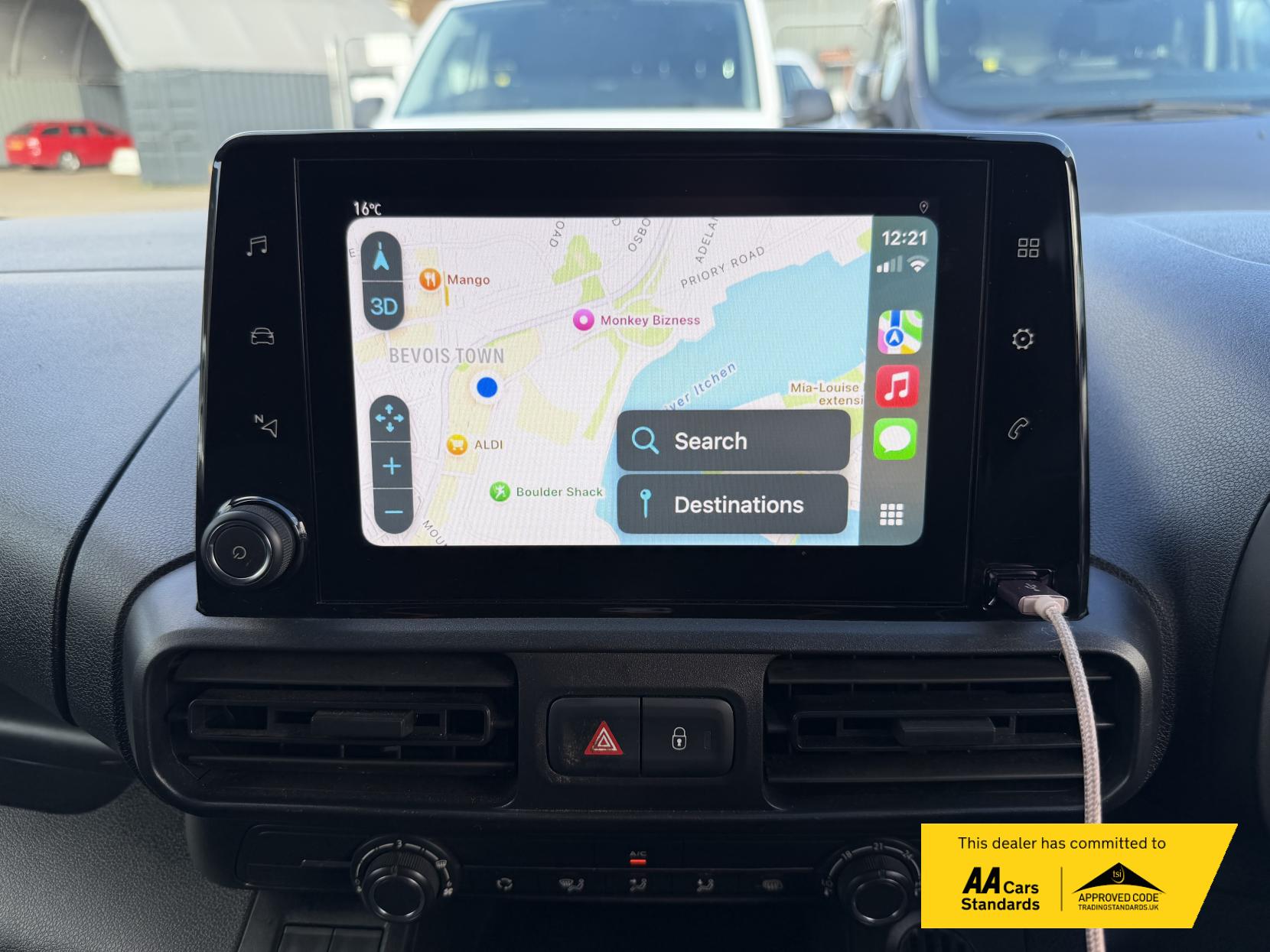 Vauxhall Combo 1.6 Turbo D 2300 Sportive Panel Van 4dr Diesel Manual L1 H1 Euro 6 (s/s) (100 ps)