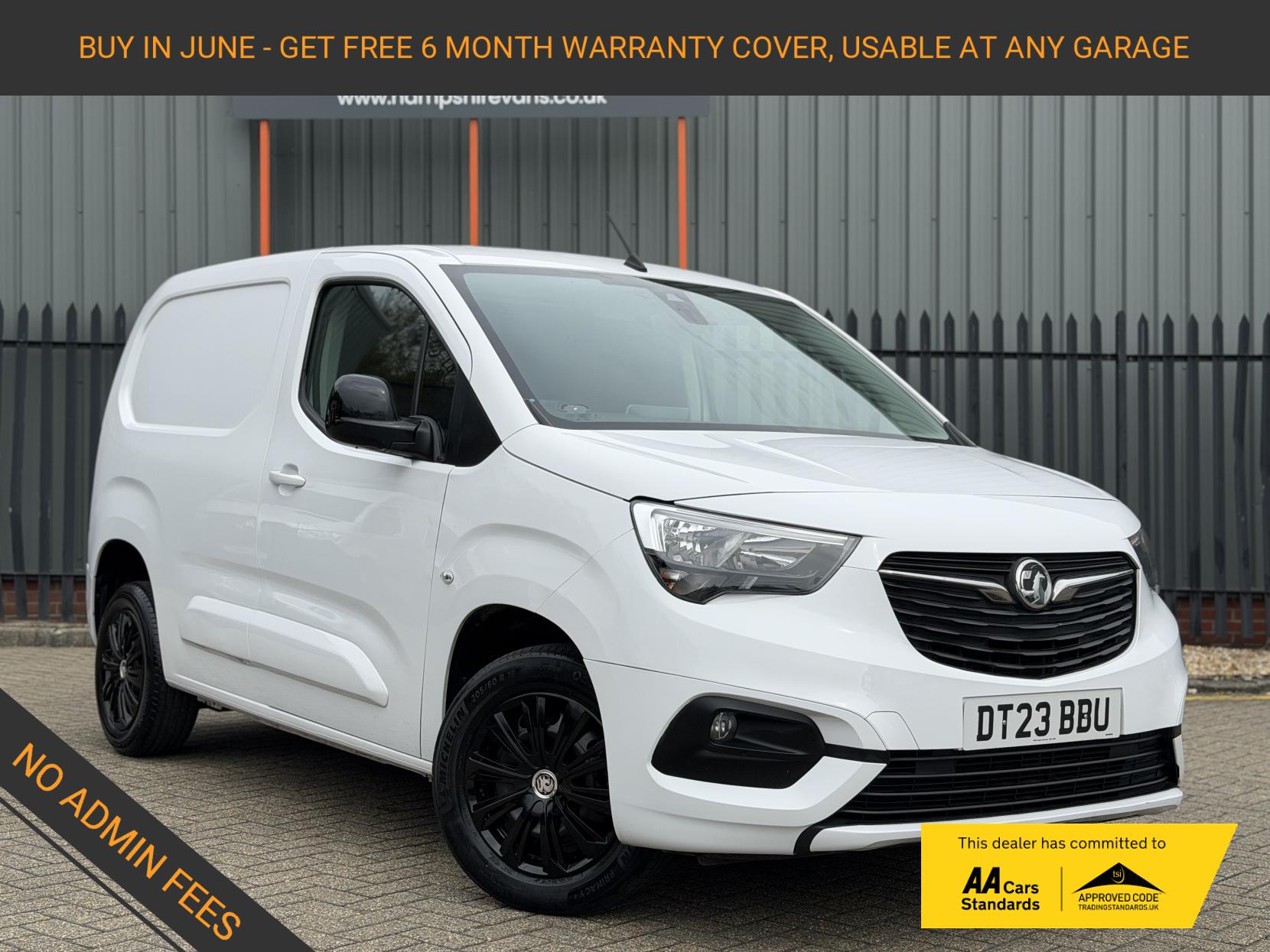 2023 Vauxhall Combo 1.5 Turbo D 2300 Pro Panel Van 5dr Diesel Manual L1 H1 Euro 6 (s/s) (100 ps) - Image 1