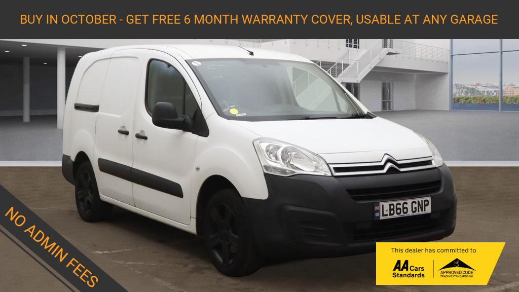 Citroen Berlingo 1.6 BlueHDi 750 LX Panel Van 6dr Diesel Manual L2 (s/s) (111 g/km, 100 bhp)