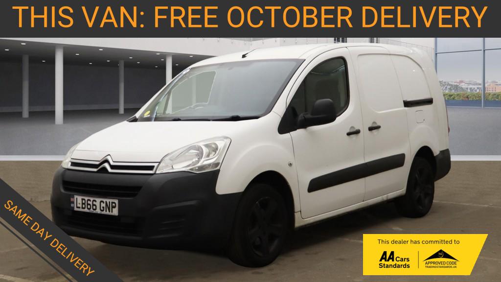 Citroen Berlingo 1.6 BlueHDi 750 LX Panel Van 6dr Diesel Manual L2 (s/s) (111 g/km, 100 bhp)