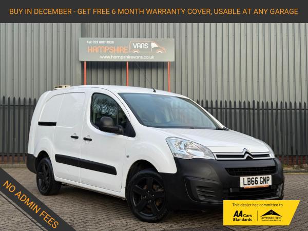 Citroen Berlingo 1.6 BlueHDi 750 LX Panel Van 6dr Diesel Manual L2 (s/s) (111 g/km, 100 bhp)