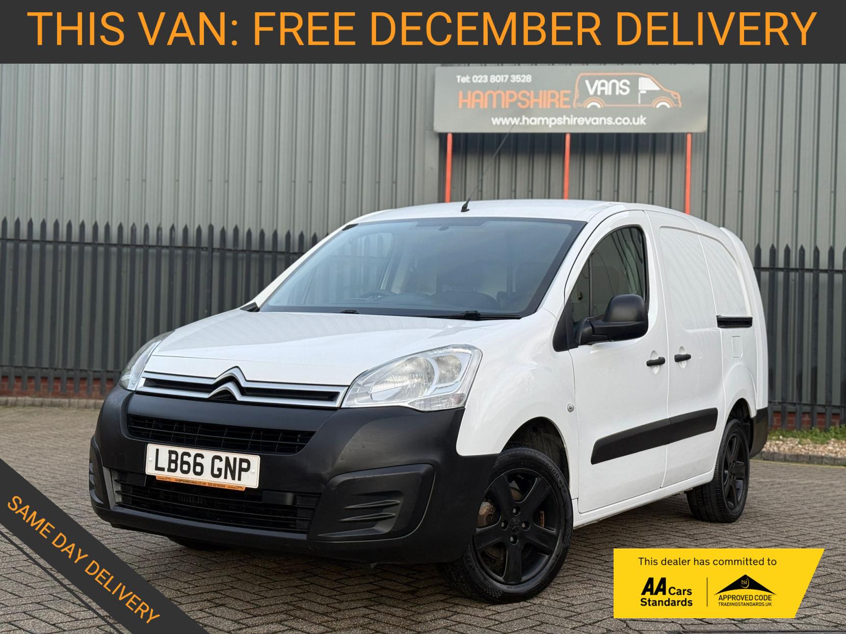 Citroen Berlingo 1.6 BlueHDi 750 LX Panel Van 6dr Diesel Manual L2 (s/s) (111 g/km, 100 bhp)