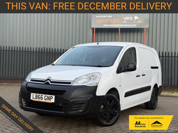 Citroen Berlingo 1.6 BlueHDi 750 LX Panel Van 6dr Diesel Manual L2 (s/s) (111 g/km, 100 bhp)