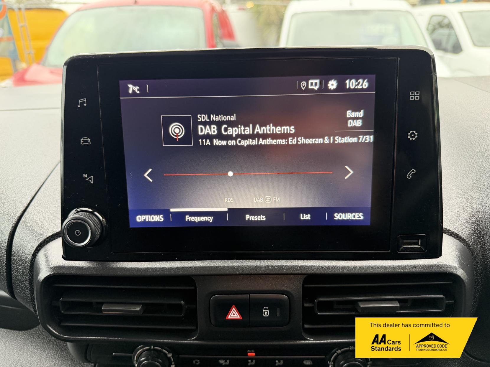 Vauxhall Combo 1.5 Turbo D 2000 Sportive Panel Van 4dr Diesel Auto L1 H1 Euro 6 (s/s) (130 ps)