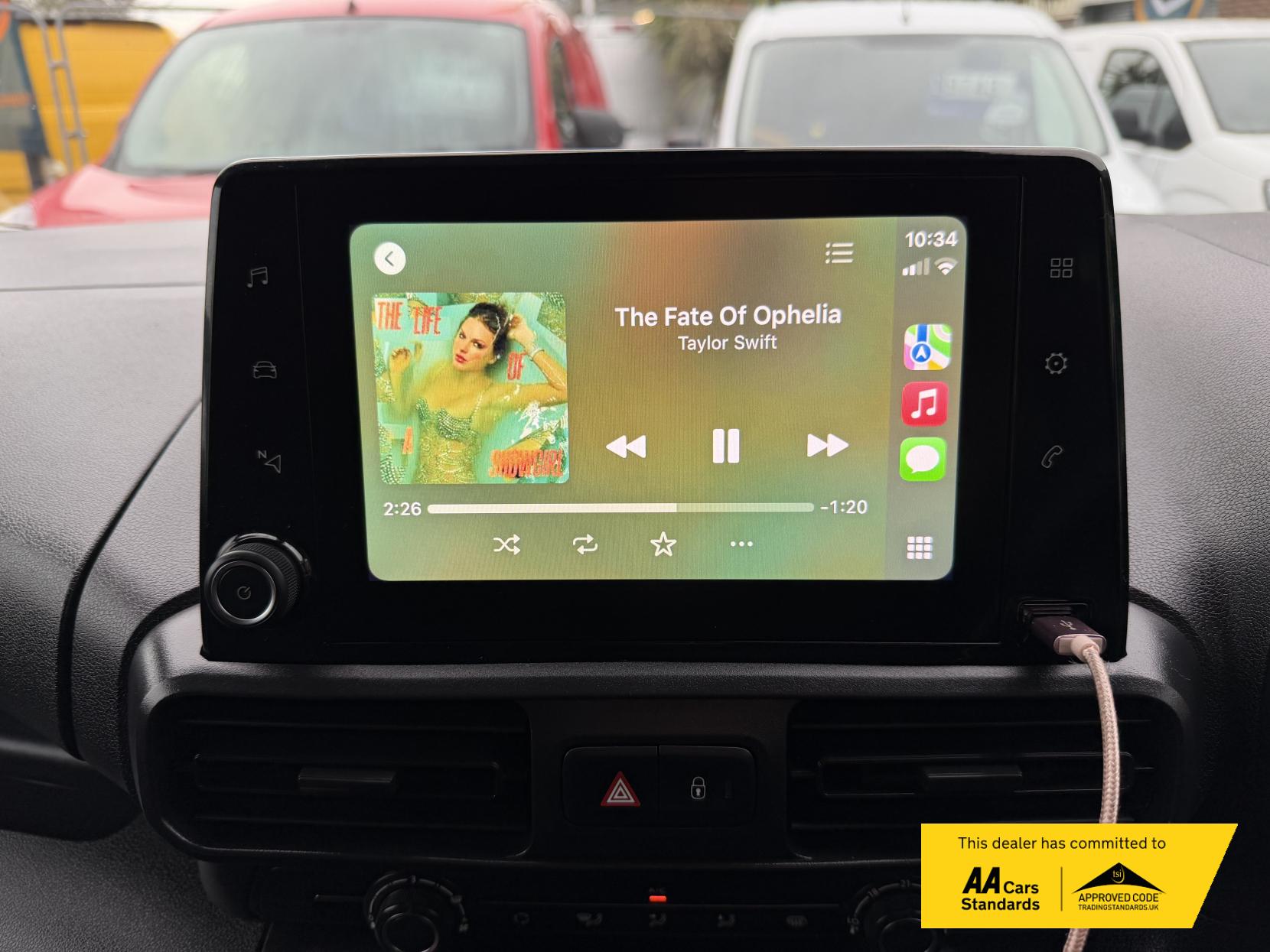 Vauxhall Combo 1.5 Turbo D 2000 Sportive Panel Van 4dr Diesel Auto L1 H1 Euro 6 (s/s) (130 ps)