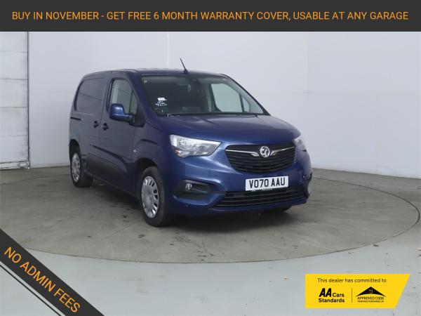 Vauxhall Combo 1.5 Turbo D 2000 Sportive Panel Van 4dr Diesel Auto L1 H1 Euro 6 (s/s) (130 ps)