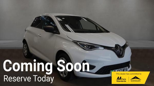 Renault Zoe R110 EV50 52kWh Business Car Derived Van 5dr Electric Auto (Rapid Charge) (107 bhp)