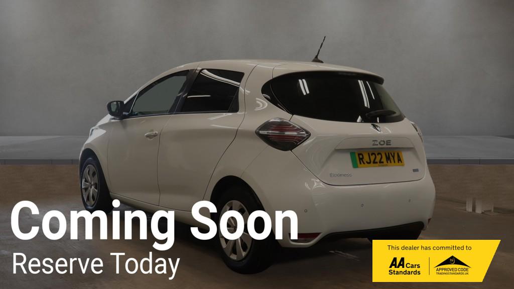 Renault Zoe R110 EV50 52kWh Business Car Derived Van 5dr Electric Auto (Rapid Charge) (107 bhp)