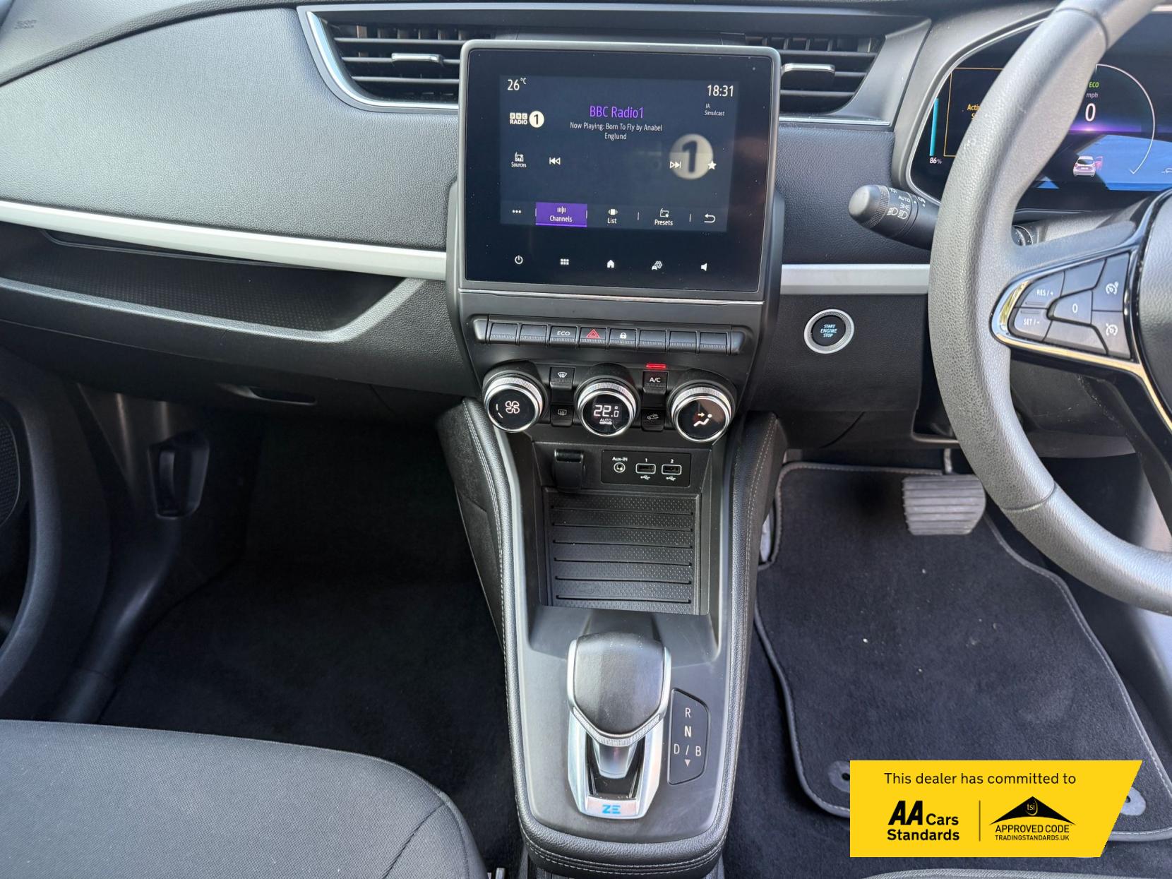 Renault Zoe R110 EV50 52kWh Business Car Derived Van 5dr Electric Auto (Rapid Charge) (107 bhp)