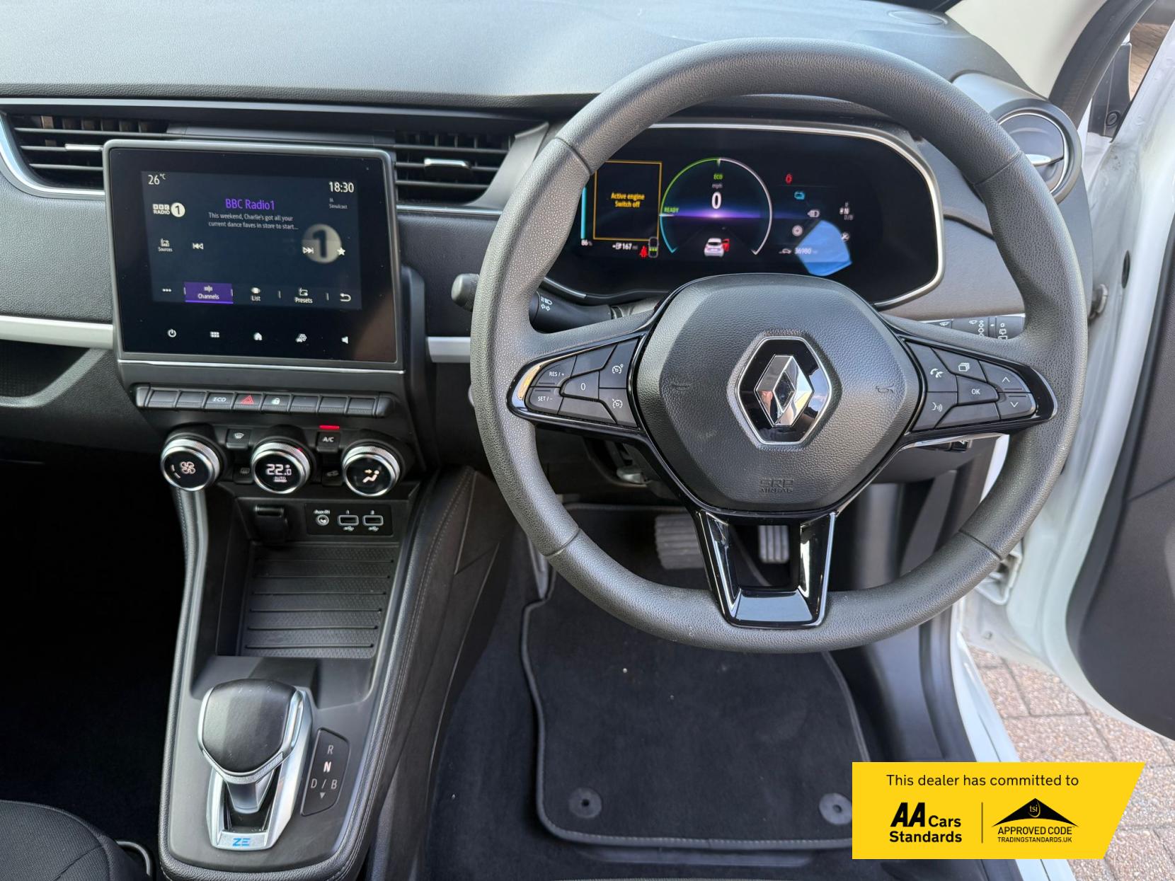Renault Zoe R110 EV50 52kWh Business Car Derived Van 5dr Electric Auto (Rapid Charge) (107 bhp)