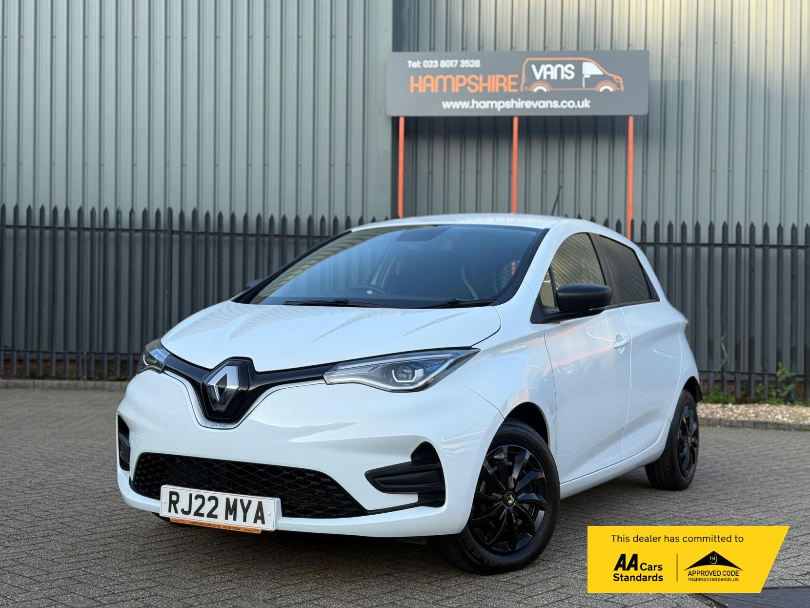 Renault Zoe R110 EV50 52kWh Business Car Derived Van 5dr Electric Auto (Rapid Charge) (107 bhp)