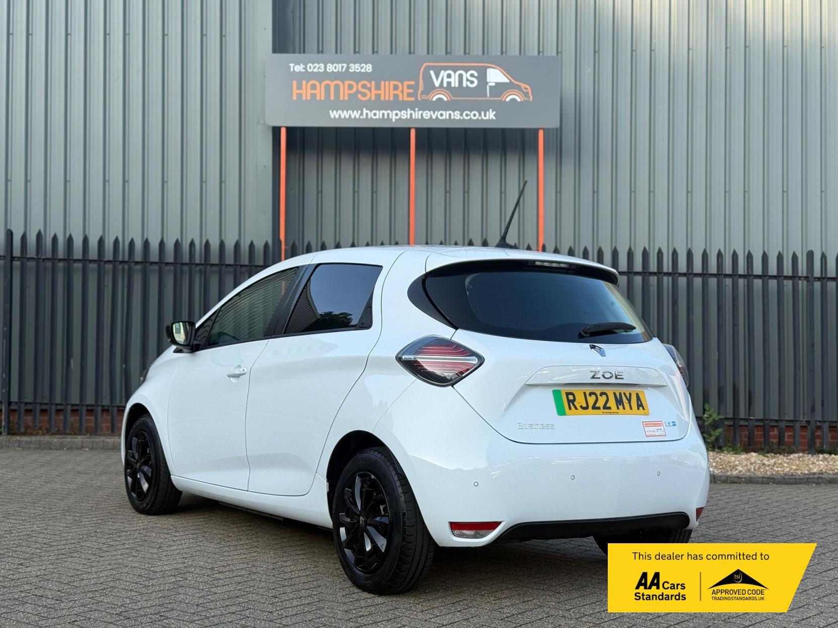 Renault Zoe R110 EV50 52kWh Business Car Derived Van 5dr Electric Auto (Rapid Charge) (107 bhp)